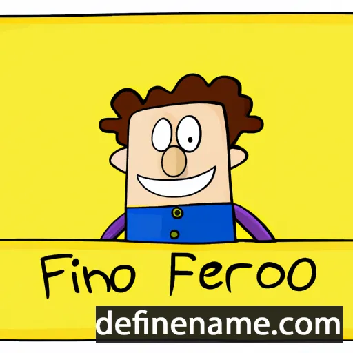 Fiorenzo cartoon