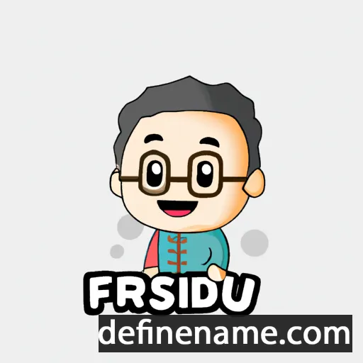 cartoon of the name Firdausi