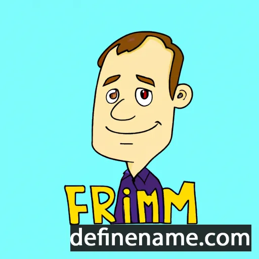 cartoon of the name Firmin