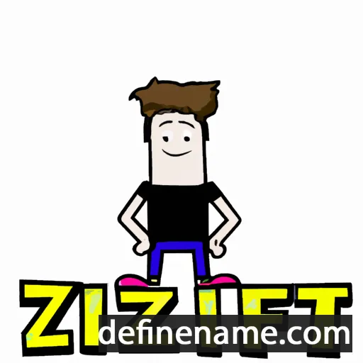 cartoon of the name Fitz