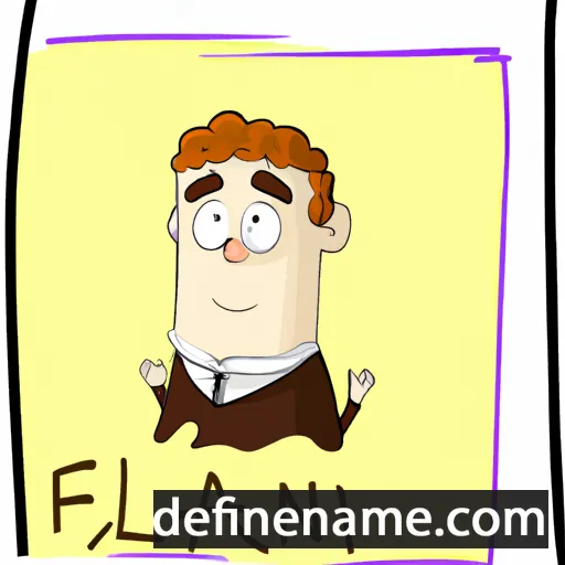 Flann cartoon