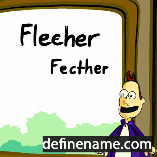 Fletcher cartoon