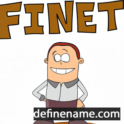 cartoon of the name Flint