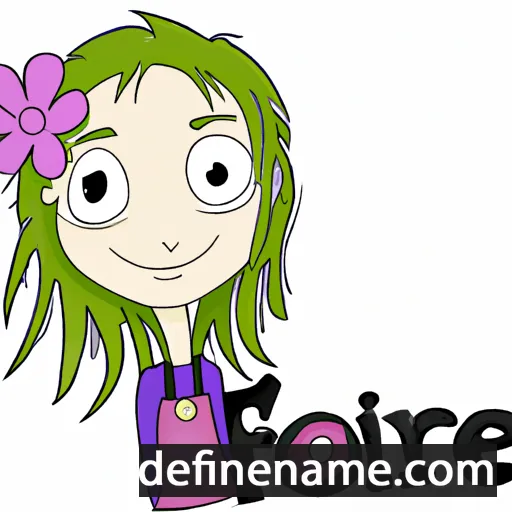 cartoon of the name Flore