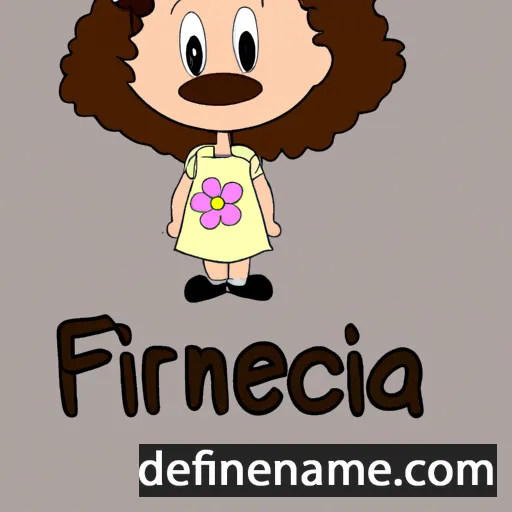 cartoon of the name Florência