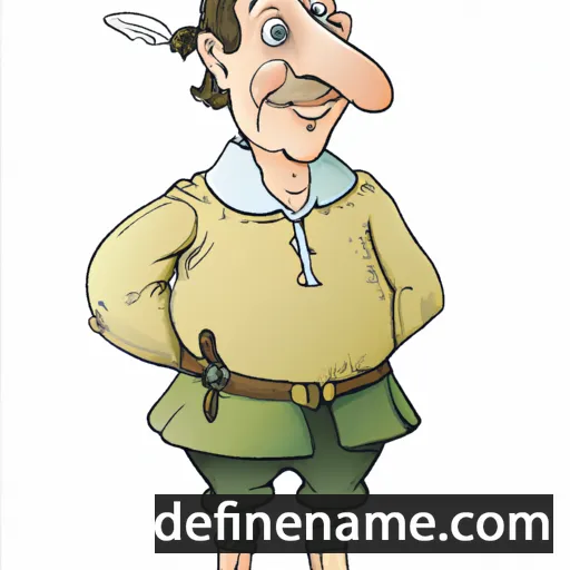 cartoon of the name Florinus