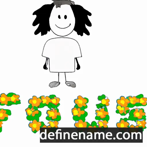 cartoon of the name Florus