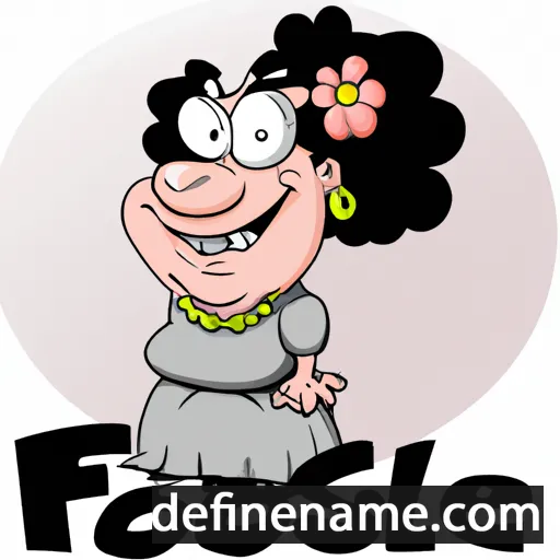 cartoon of the name Flossie