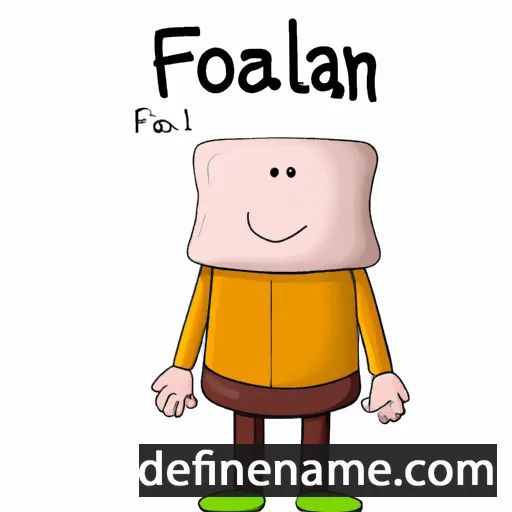 cartoon of the name Folant