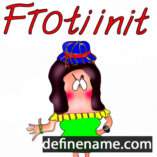 Fotini cartoon