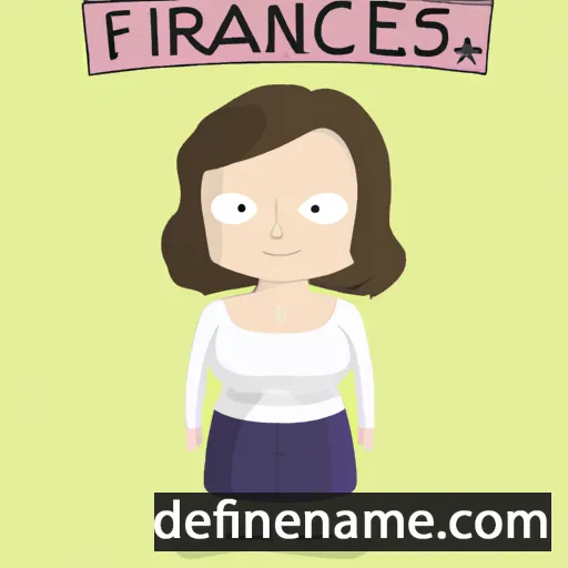 cartoon of the name Frances