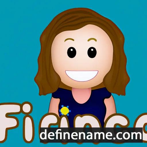 cartoon of the name Franci