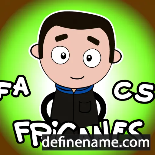 cartoon of the name Francis