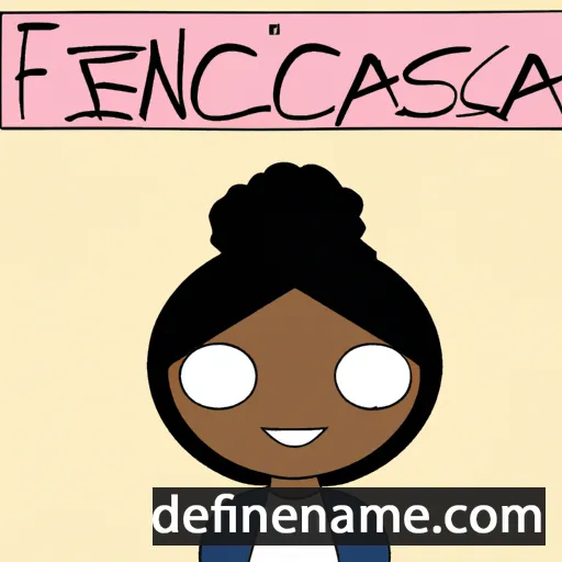 Francisca cartoon