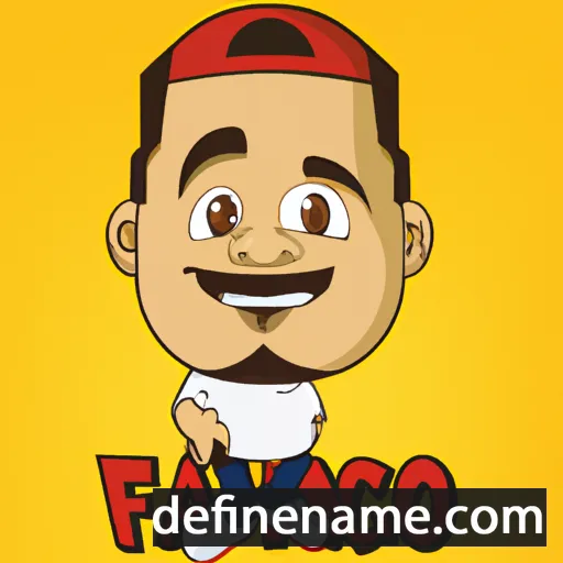 cartoon of the name Francisco