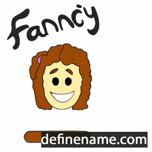 cartoon of the name Franny