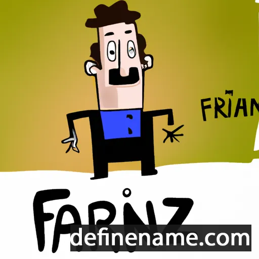 cartoon of the name Franz