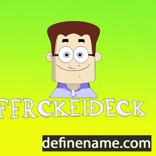 cartoon of the name Frederick