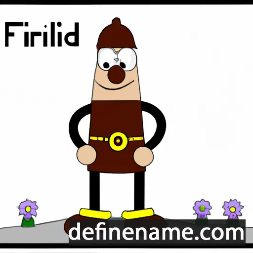 Friduhelm cartoon