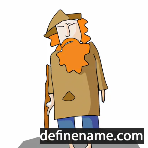 cartoon of the name Fridumar