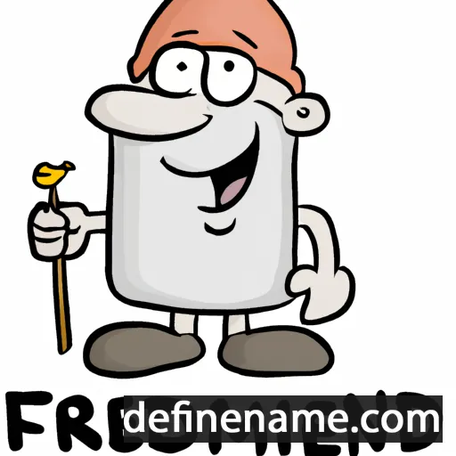 cartoon of the name Friedhelm