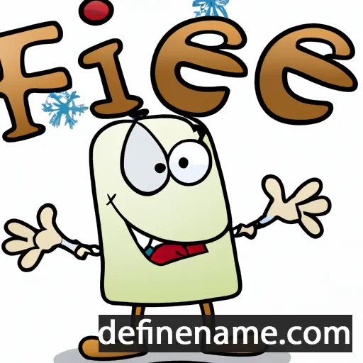 cartoon of the name Frig