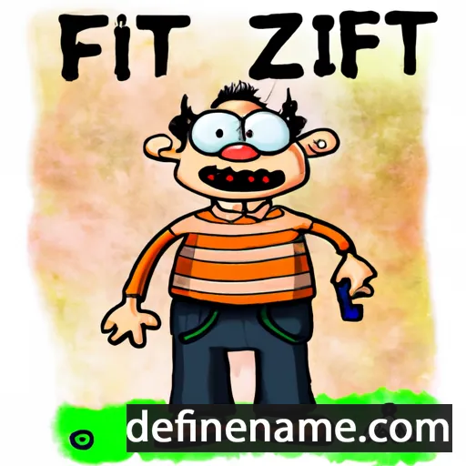 cartoon of the name Fritz