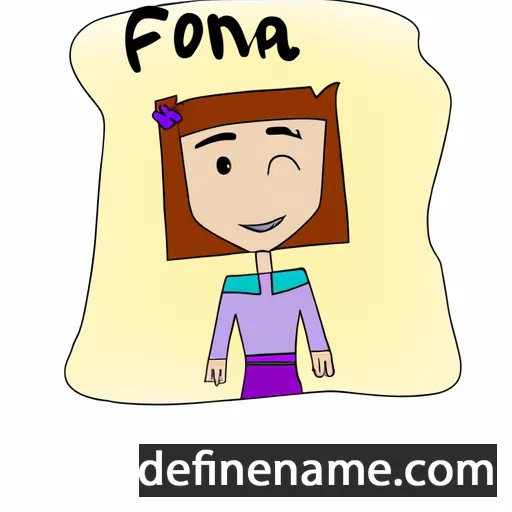 Frona cartoon