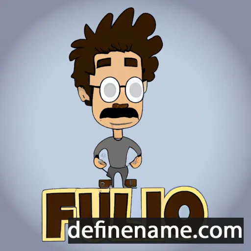 cartoon of the name Fúlvio