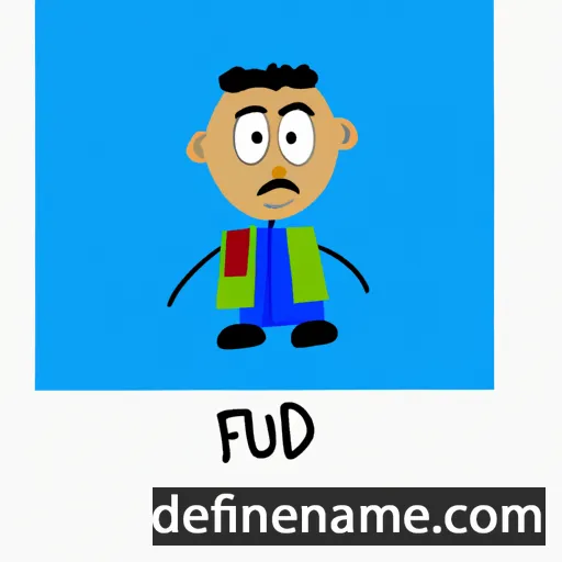 cartoon of the name Fuad