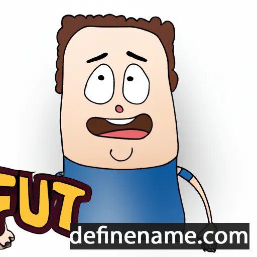 cartoon of the name Fuat