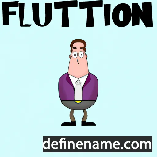 cartoon of the name Fulton