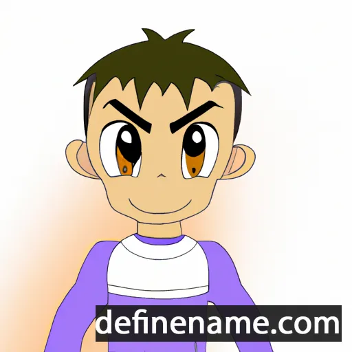 cartoon of the name Fumio