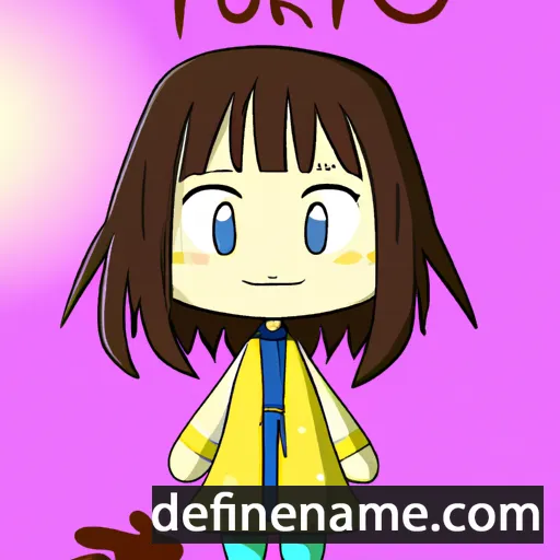 cartoon of the name Fuyuko