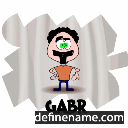 Gabr cartoon