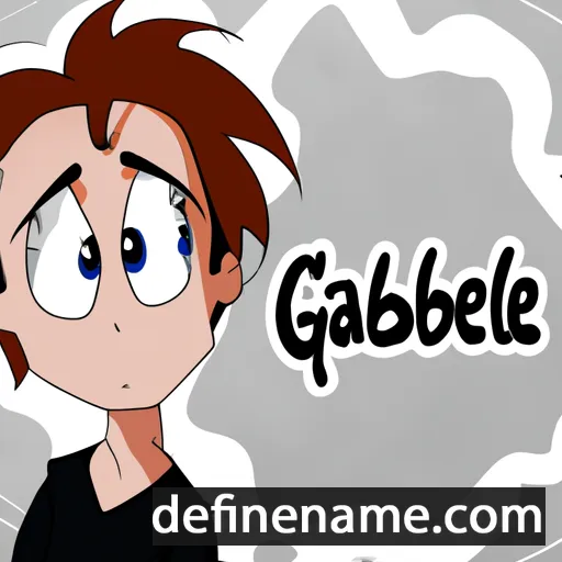 Gabriël cartoon