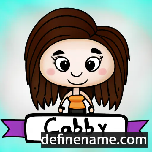 Gaby cartoon