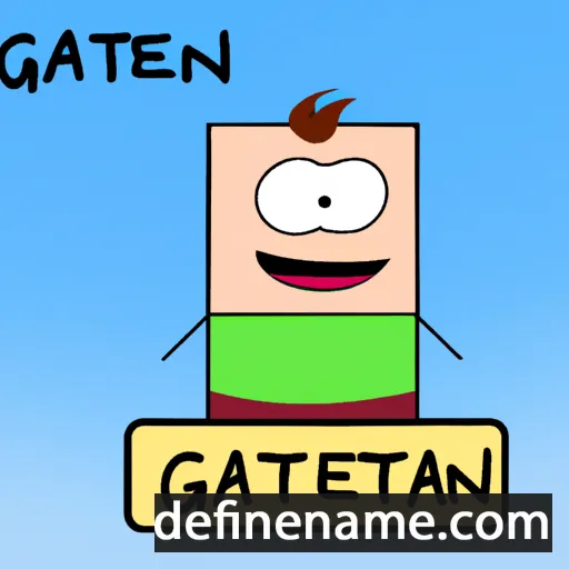 Gaétan cartoon