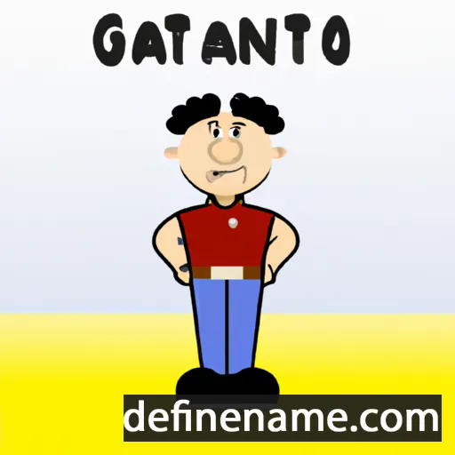 Gaetano cartoon