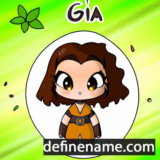 cartoon of the name Gaia