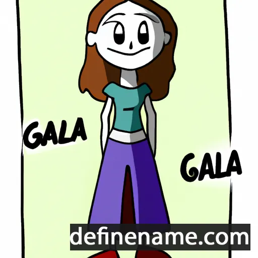 Galia cartoon