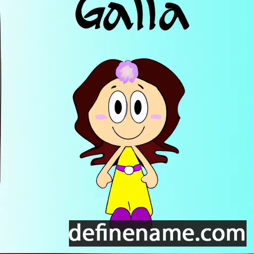 cartoon of the name Galilea