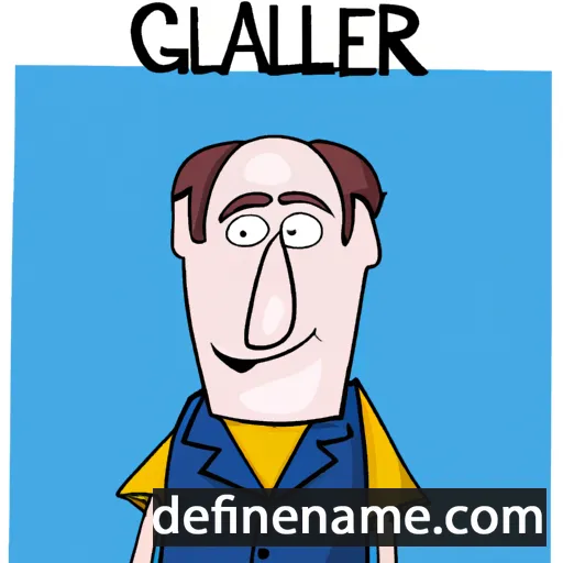 cartoon of the name Gallagher