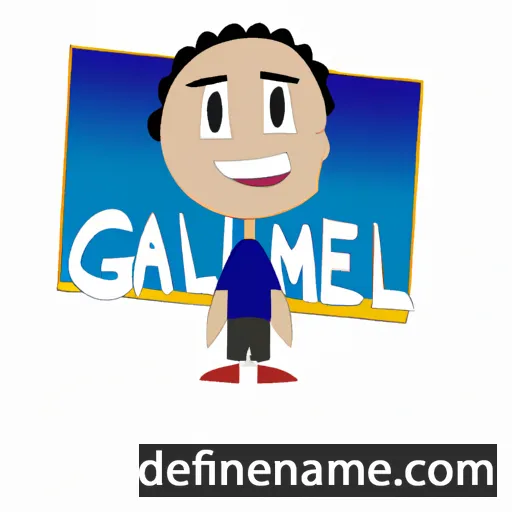 cartoon of the name Gamaliel