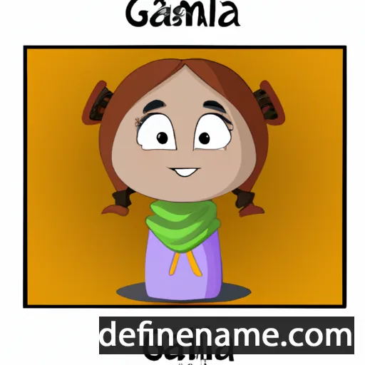 Gamila cartoon