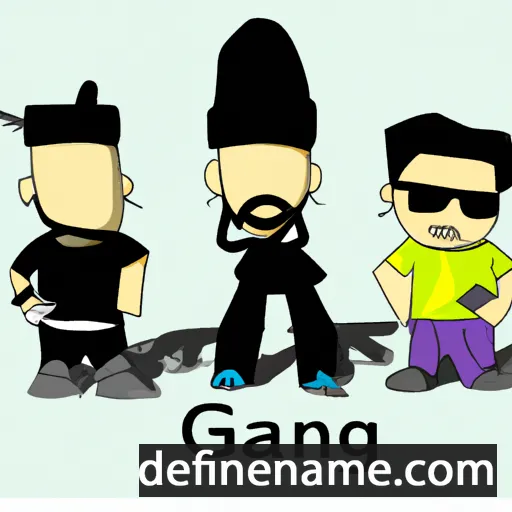 Gang cartoon