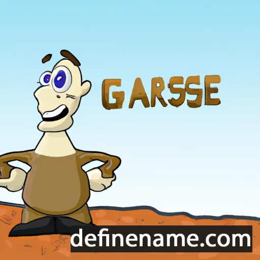 cartoon of the name Garsea