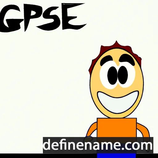 cartoon of the name Gaspar