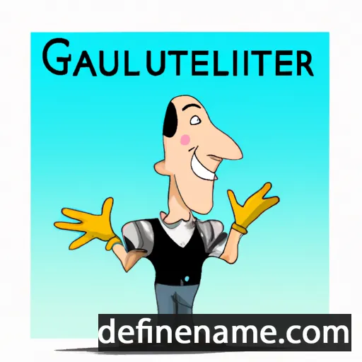 Gaultier cartoon