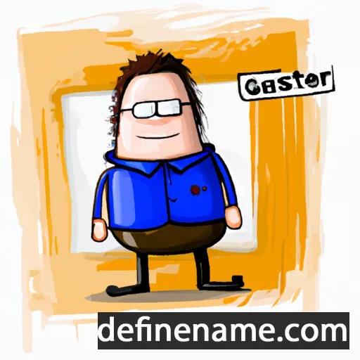 cartoon of the name Gautstafr